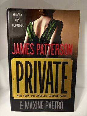 📚 3/$25 📚 James Patterson "Private" Hardcover Book